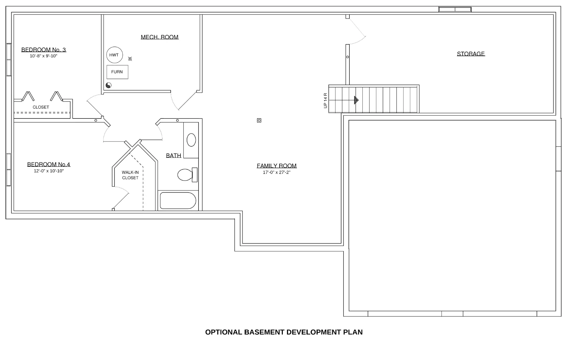 Plan No. 936 floor plan sheet 1