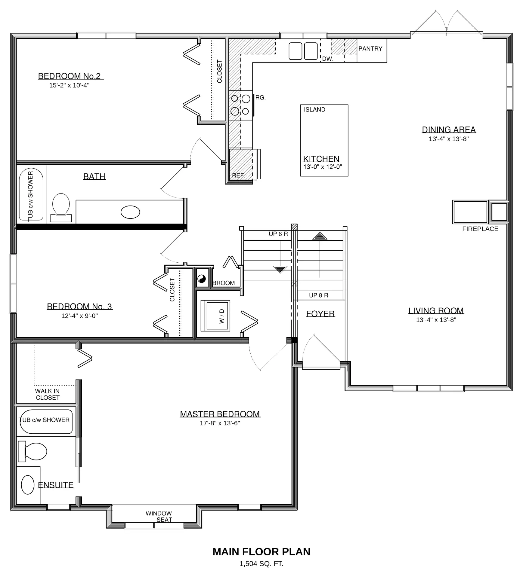 Plan No. 3011 floorplan 1