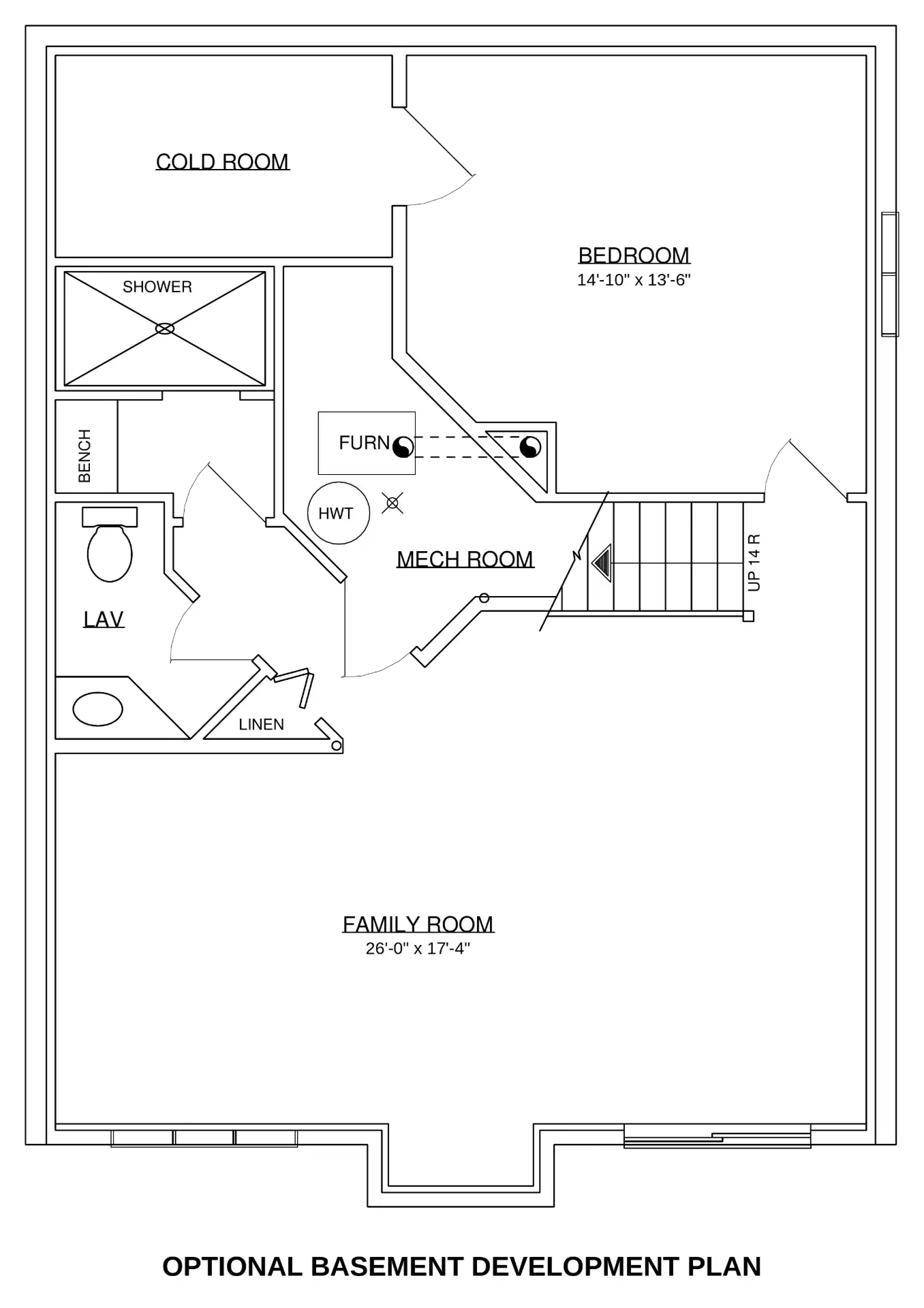 Plan No. 974 floor plan sheet 1