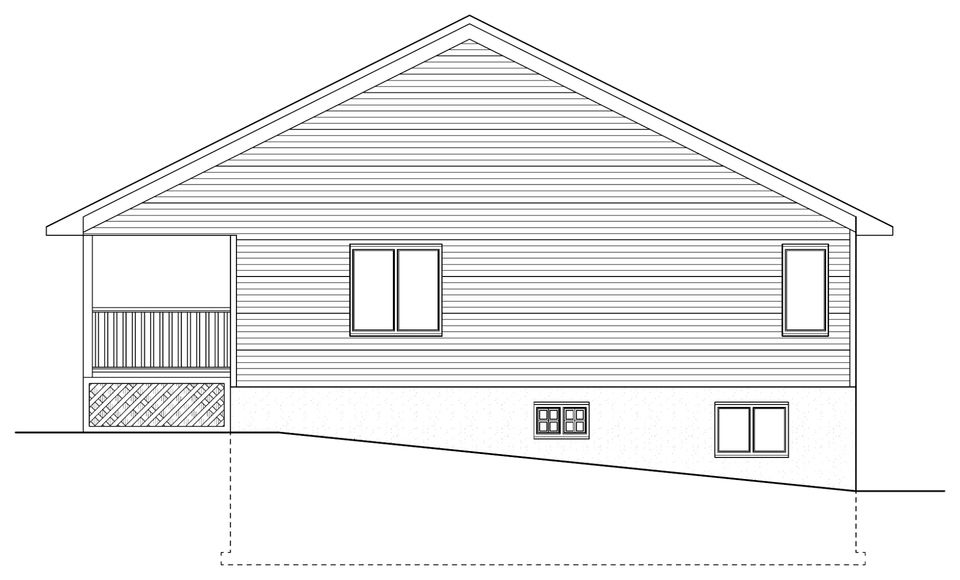 Plan No. 1813 outdoor 4