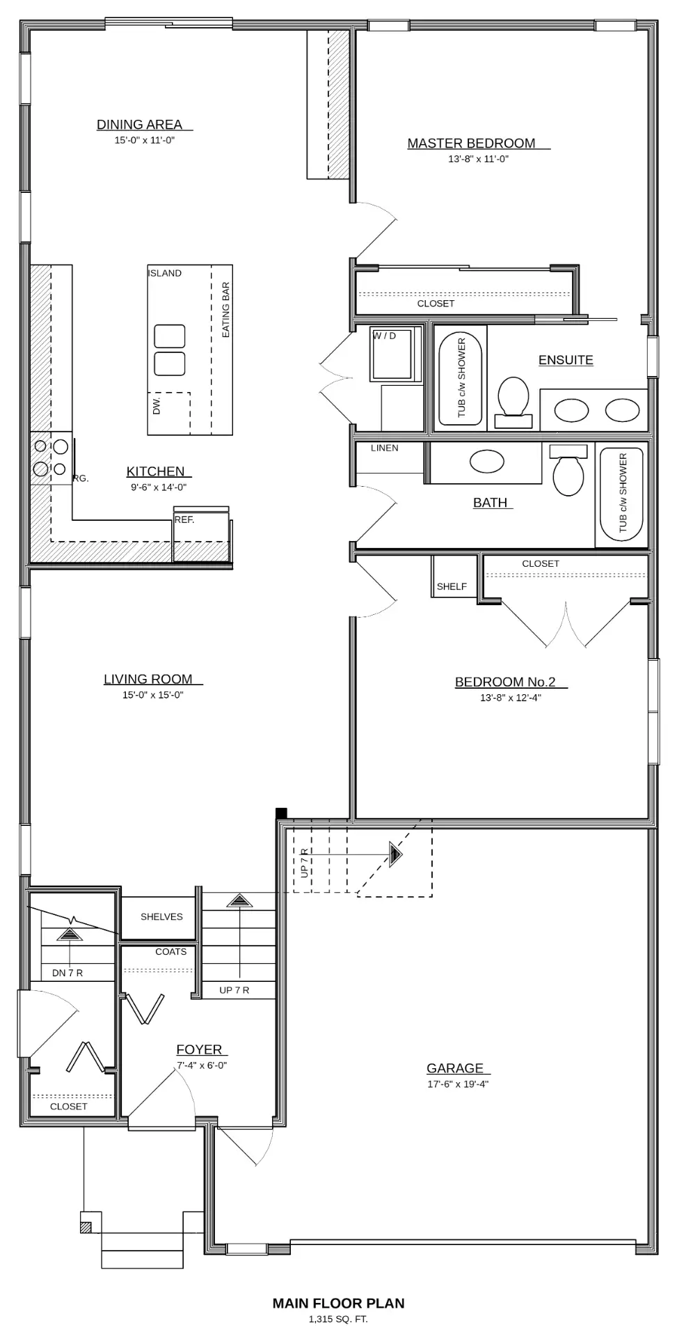 Plan No. 3101 floor plan sheet 1