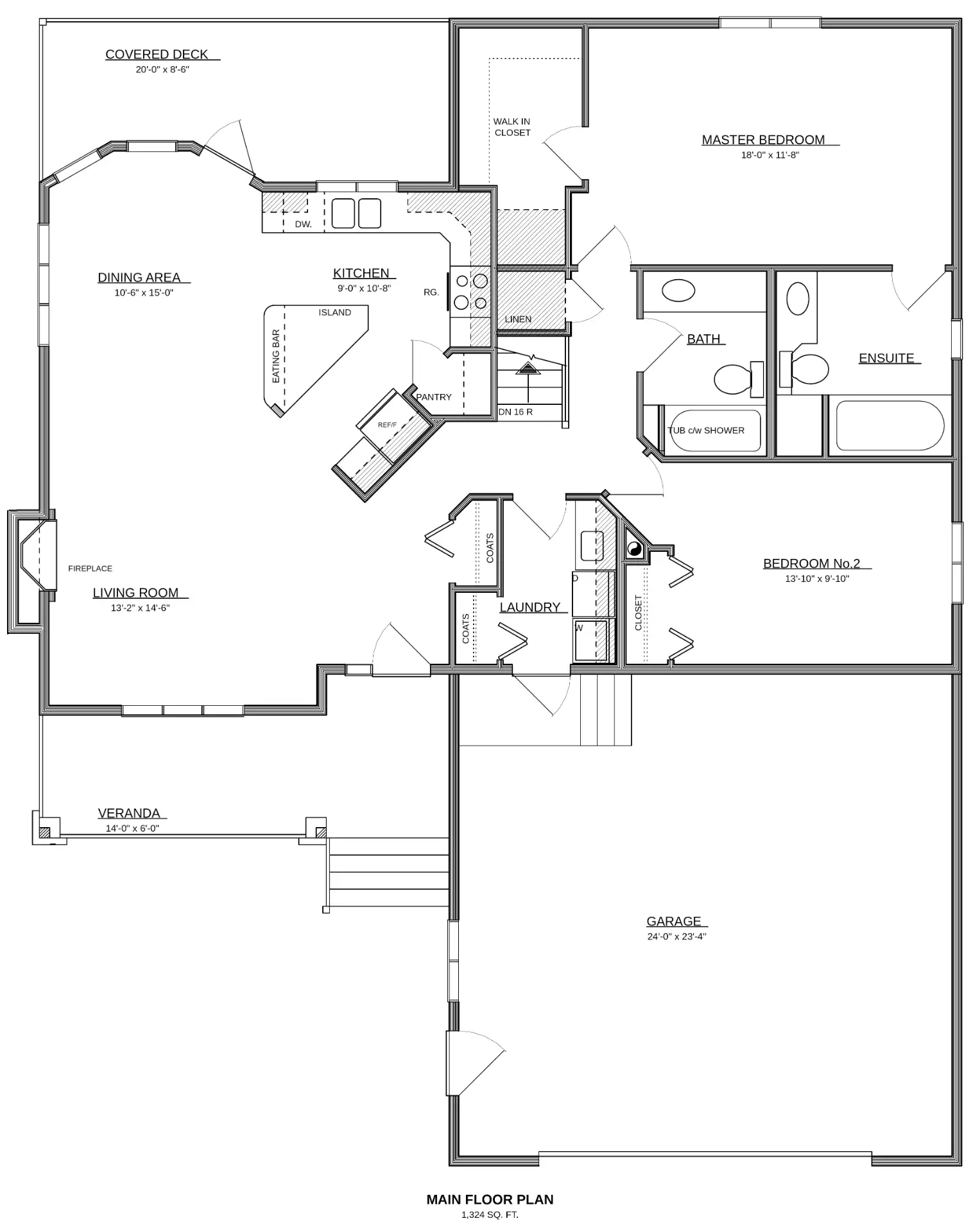 Plan No. 3134 floor plan sheet 1