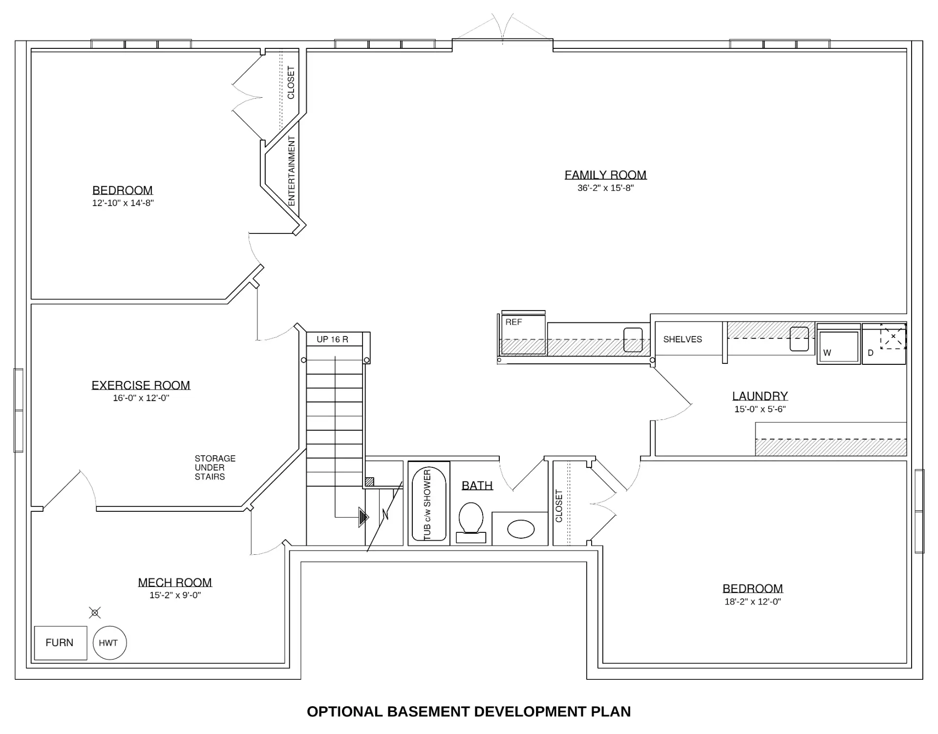 Plan No. 2996 floorplan 1