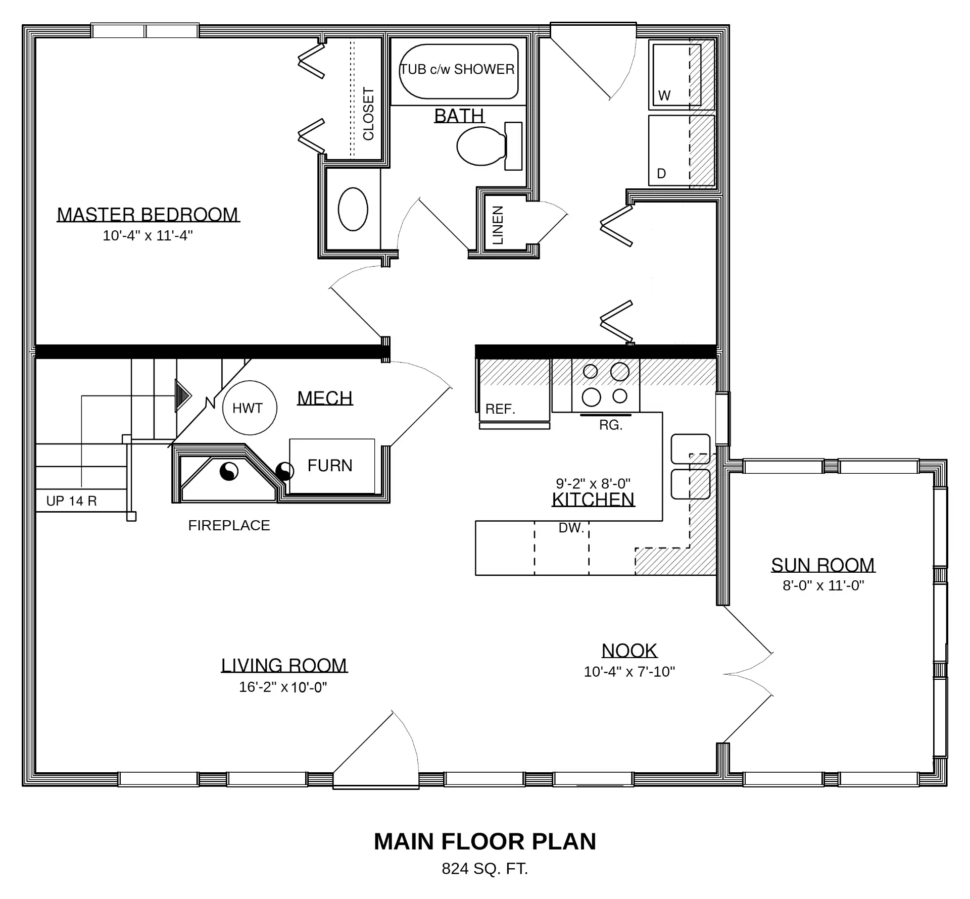 Plan No. 693 floor plan sheet 1