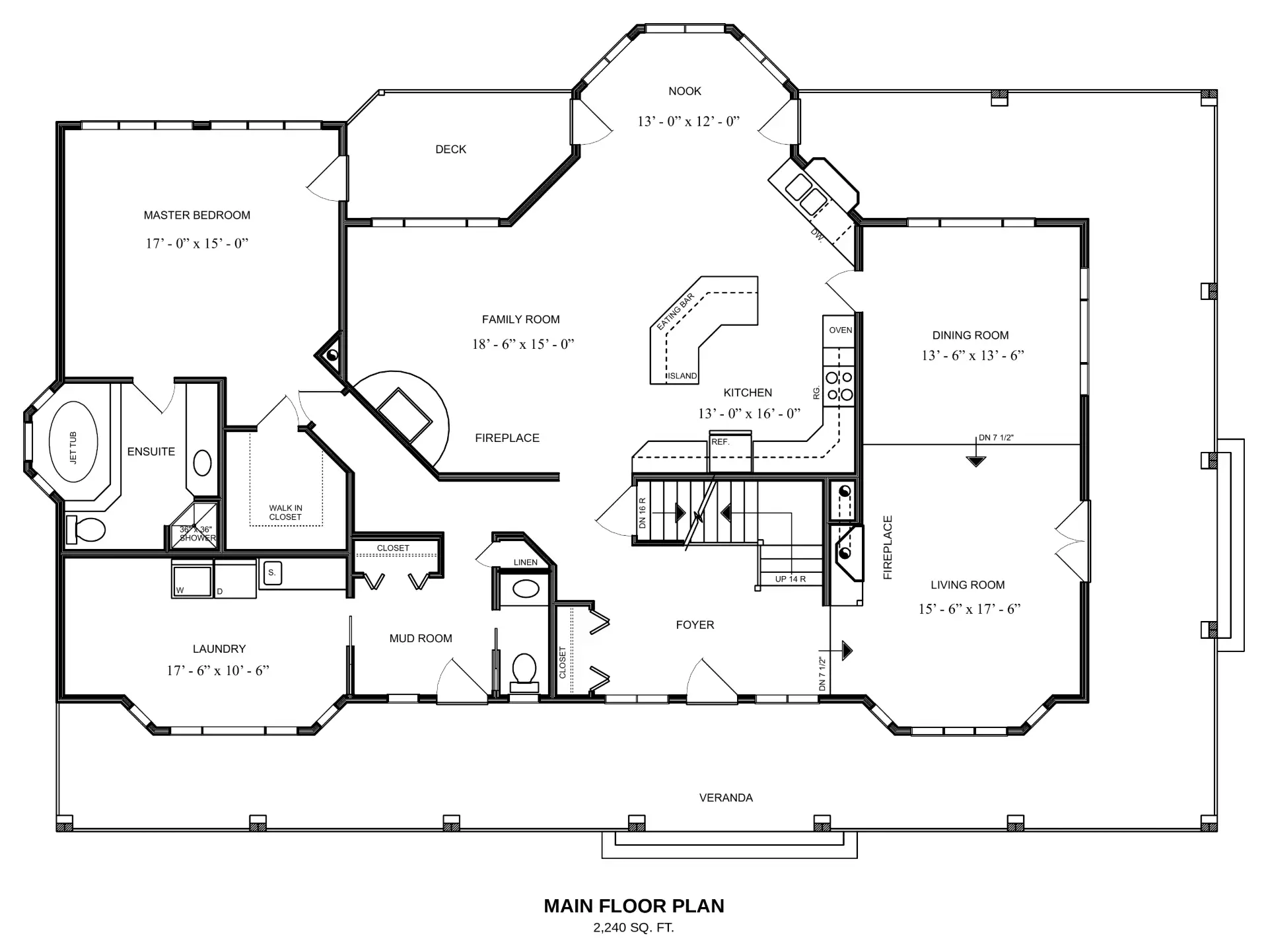Plan No. 683 floor plan sheet 1