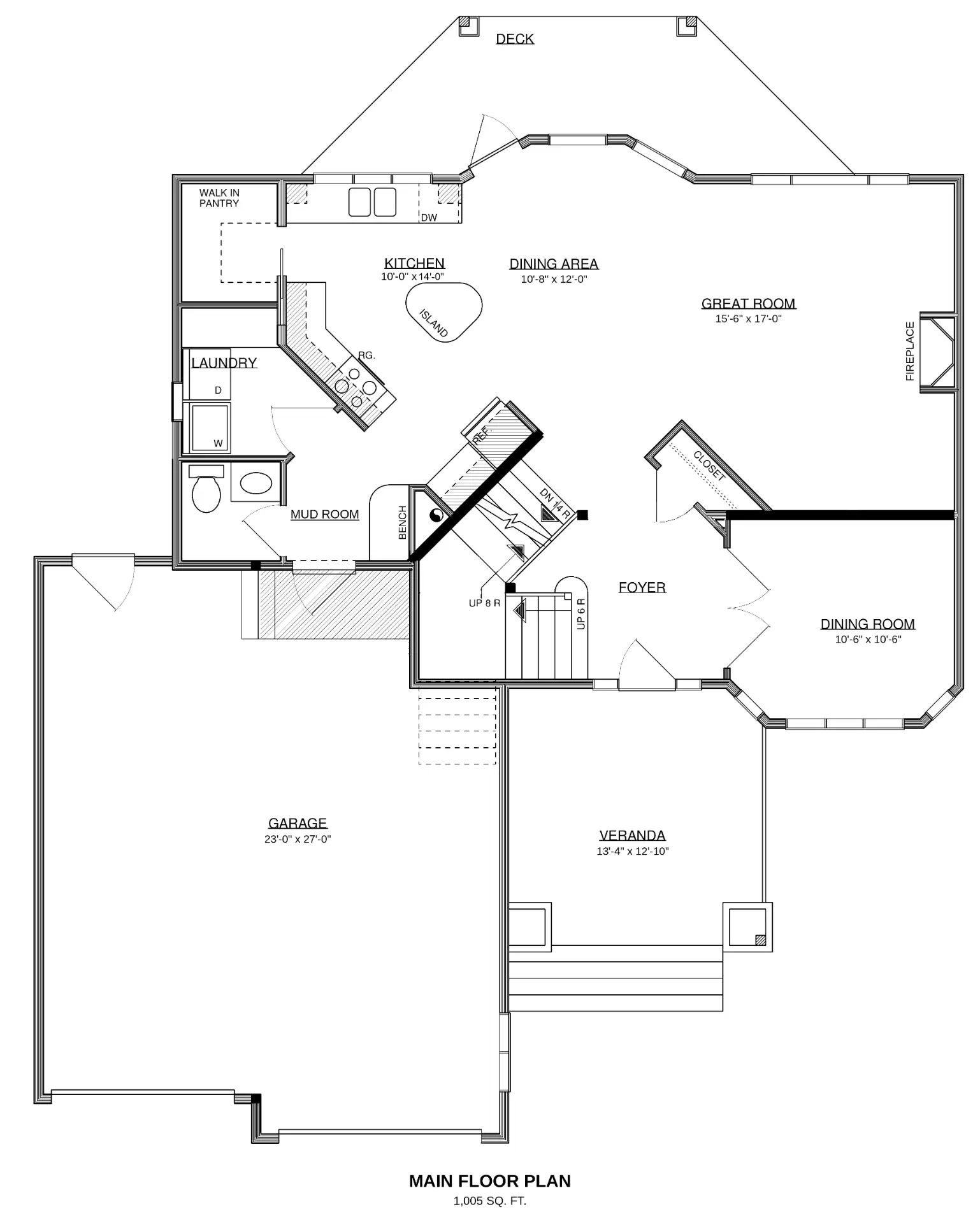 Plan No. 2097 floor plan sheet 1