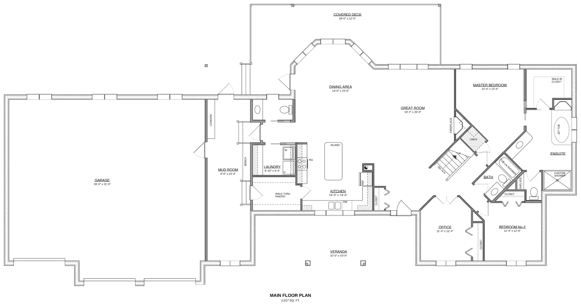 Plan No. 2517 floorplan 1