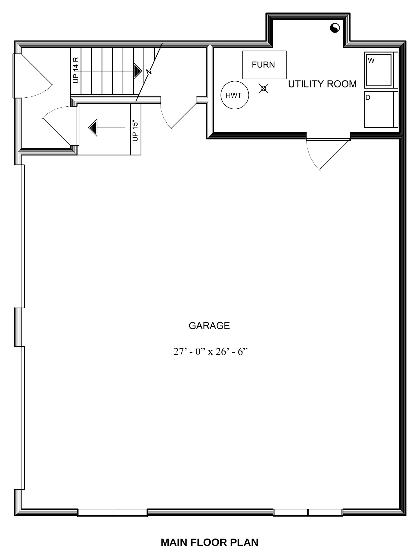 Plan No. 1685 floorplan 1